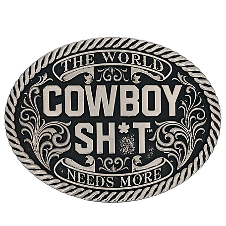 Montana Silversmiths Ranch Rodeo Series Attitude Western Belt Buckle