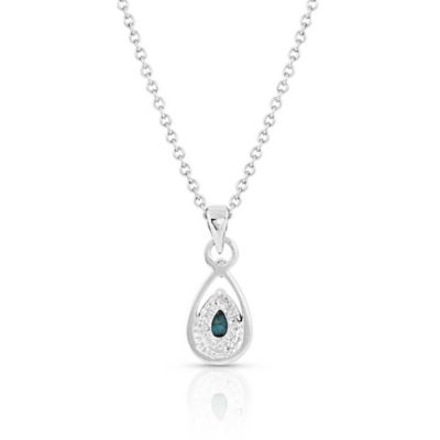 Image showing  Touch of Turquoise Teardrop Necklace, NC5123