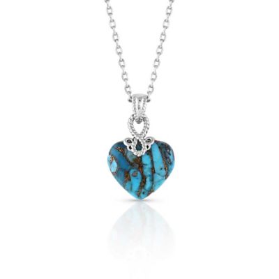 Image showing  Untamable Heart of Stone Turquoise Necklace