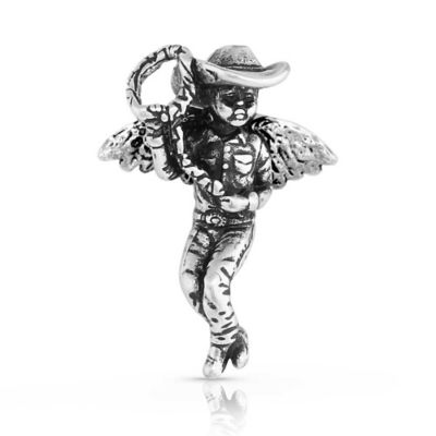 Montana Silversmiths Amberley's Cowboy Angel Pin