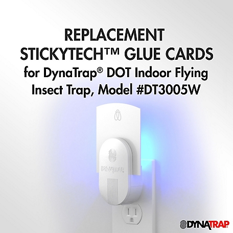 Dynatrap Dot StickyTech Replacement Glue Cards, Cloud