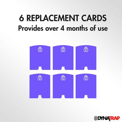 Image showing  Dot Stickytech Replacement Glue Cards, Cloud, 6-Pack