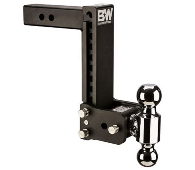B&W 2 in. Receiver Class IV Dual Ball Trailer Hitch Mount with 2 in. and 2-5/16 in. Ball, 9 in. Drop, 10,000 lb. Capacity