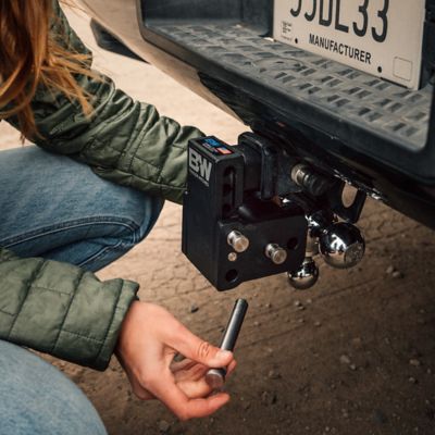 Image showing  Trailer Hitch Replacement Pin for B&W Tow and Stow Receiver Hitches, Stainless Steel