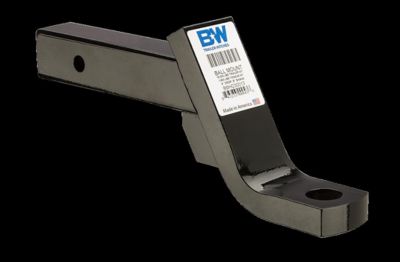 B&W 2 in. Receiver/8 in. Shank Class IV Trailer Hitch Ball Mount, 4 in. Drop, 16,000 lb. Capacity