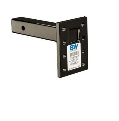 Image showing  Pintle Hook Mounting Plate Receiver Mount Type Solid Shank for 2 in. Receiver, PMHD14003