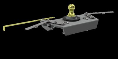Image showing  Gooseneck Trailer Hitch Direct Fit Under Bed 2-5/16 in. Stow-A-Way Ball, GNRK1314