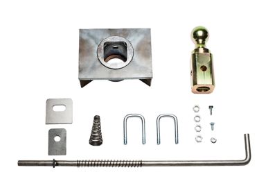 B&W Gooseneck Trailer Hitch Flatbed Kit Multi-Fit 2 5/16 in. Under Bed Stow-A-Way Ball, GNRK1500