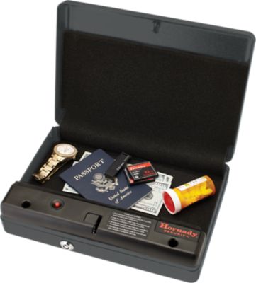 Image showing  Keypad Safe with Free Lock Box and 2-Pack of Cable Padlocks