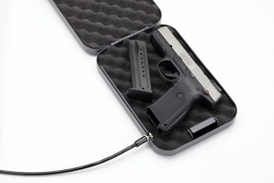 Image showing 6 th Hornady Keypad Safe with Free Lock Box and 2-Pack of Cable Padlocks