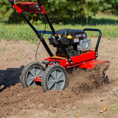 Image showing  21 in. 163cc Front-Tine Gas Tiller with Adjustable Tilling Width