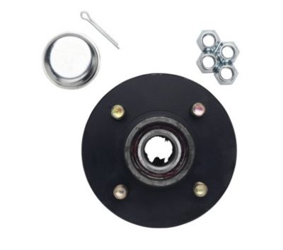 Image showing  1,250 lb. 4-Bolt Trailer Wheel Hub Assembly