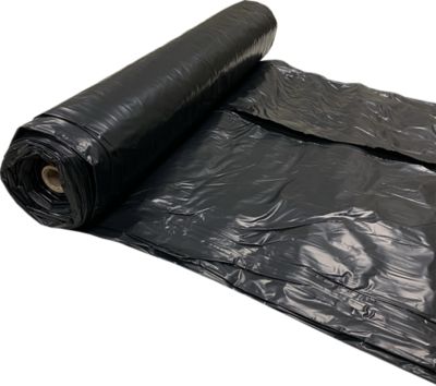 Image showing  20 ft. x 50 ft. 4 mil Plastic Sheeting, Black