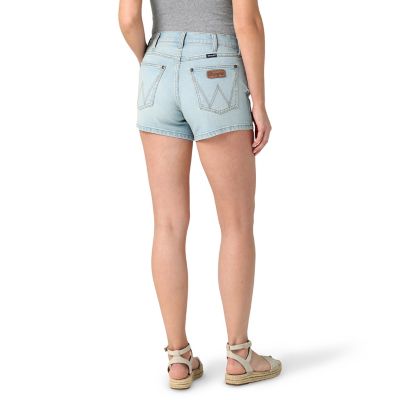 Image showing  Women's Stretch Fit High-Rise Retro Hemmed Shorts