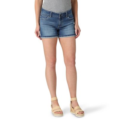 Wrangler Women's Mid-Rise Retro Shorts