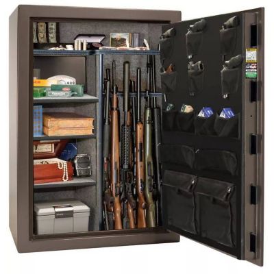 Image showing  64 Long Gun + 6 Handgun 22.8 cu. ft. Electronic Lock Revere Gun Safe, Midnight Bronze