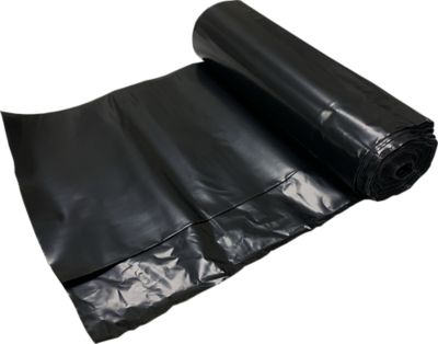 Image showing  4 ft. x 50 ft. 4 mil Plastic Sheeting, Black