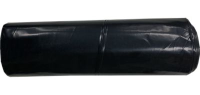 Image showing 5 th Dynamic 10 ft. x 25 ft. 4 mil Plastic Sheeting, Black