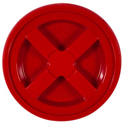 Gamma Seal Screw-On Lid For 5 Gallon Bucket – Airtight, Plastic, Made In USA, Black