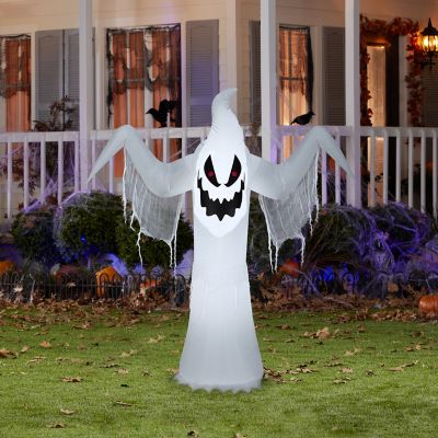Image showing  59.84 in. Airblown Inflatable Ghost with Gauze Inflatable Halloween Decoration