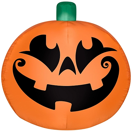 Gemmy Airblown Inflatable Smiling Jack-O-Lantern