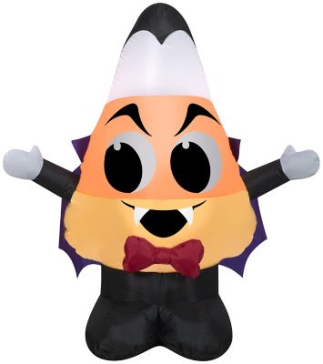 Gemmy Airblown Inflatable Candy Corn Vampire