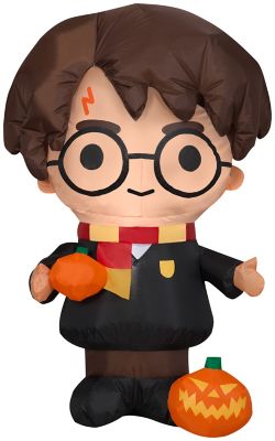 Gemmy Airblown Inflatable Harry Potter with Spider