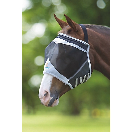 Shires Equestrian Products Fine Mesh Horse Fly Mask without Ears