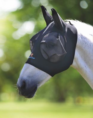 Shires Equestrian Products Stretch Horse Fly Mask