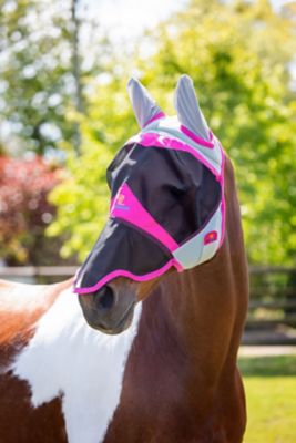 Shires Equestrian Products Air Motion Horse Fly Mask with Ears and Nose