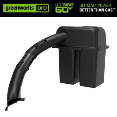 Greenworks Pro 42 in. Double Bagger for Zero-Turn Mower and Riding Lawn Mower, 7504802