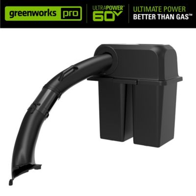 Greenworks Pro 42-in. Double Bagger for Zero-Turn Mower and Riding Lawn Mower