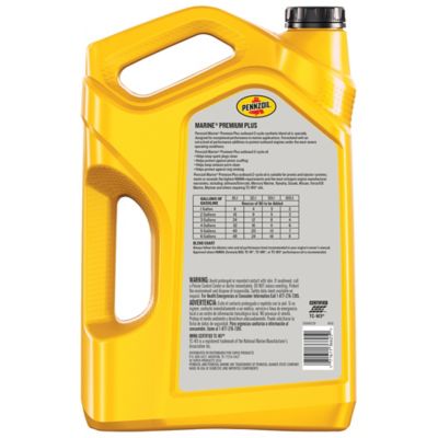 Image showing  1 gal. Marine Premium Plus 2-Cycle Synthetic Blend Oil