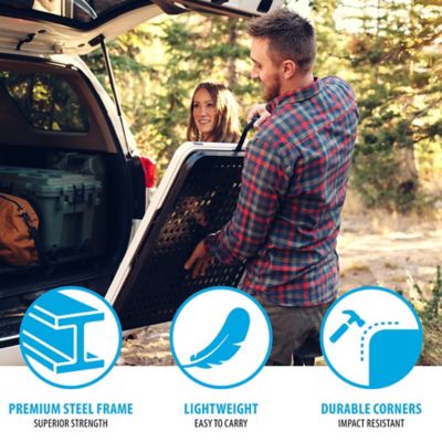 Image showing  Fold-in-Half Rectangular Camping Table, 5 ft.