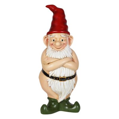 Exhart Good Time Naked Ned Gnome Garden Statue