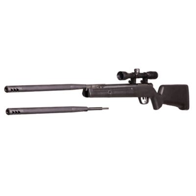 Barra Airguns .177/.22 Dual Caliber 1200g Break Barrel Air Rifle, Black