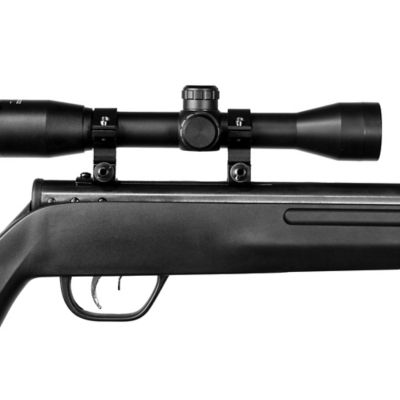 Image showing  .177/.22 Dual Caliber 1200g Break Barrel Air Rifle, Black