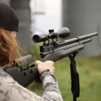 Image showing  .22 Caliber 1100z PCP Air Rifle, Black