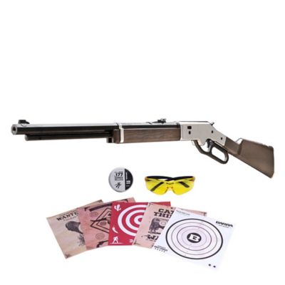 Barra Airguns .177 Caliber 1866 Silver Cowboy Air Rifle Kit