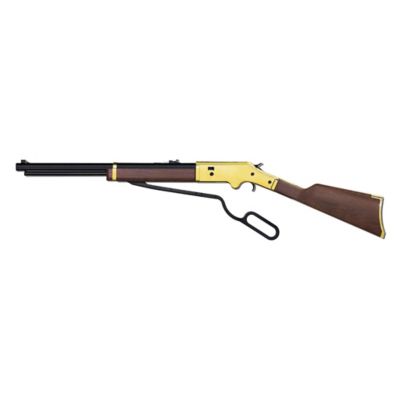 Image showing  .177 Caliber 1866 Gold Cowboy Air Rifle