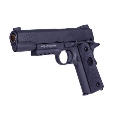 CyberGun airsoft pistol GBB Colt 1911 Rail Co2