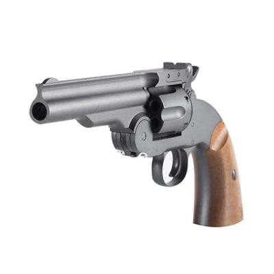 Barra Airguns Schofield 5 in. BB Revolver, Gunmetal