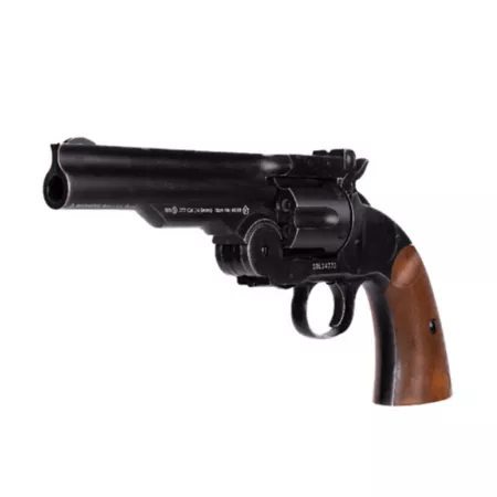 Barra Airguns Schofield 5" BB Revolver Aged BB Guns