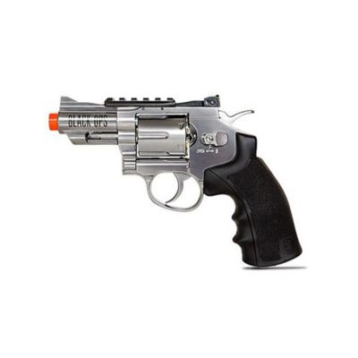 Image showing  6mm 357 Airsoft Pistol, Nickel