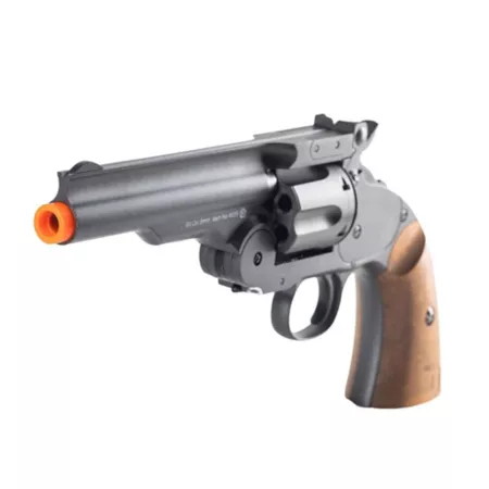 Barra Airguns Schofield 5 in Airsoft Revolver Gunmetal Airsoft Guns