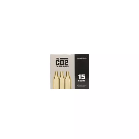 Barra Airguns CO2 cartridges 12g 15 pieces. Shooting & Toy Guns