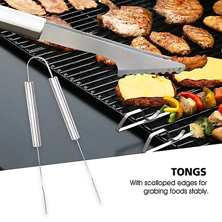 Royal Gourmet 20pc Stainless Steel Barbecue Grilling Accessories Set With  Aluminum Case : Target