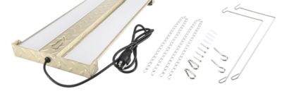 Image showing  30,000-Lumen Diamond Plate LED Shop Light