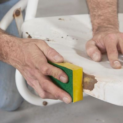 Image showing  3 in. x 5 in. 80 Grit Medium Gator Premium Sanding Sponge