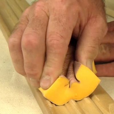 Image showing  3 in. x 5 in. 180 Grit Very Fine Gator Premium Sanding Sponge